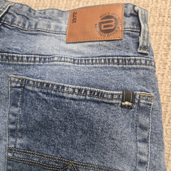 Buffalo David Bitton Jeans 33W x 30 L Ash-X Slim Stretch - Picture 6 of 6